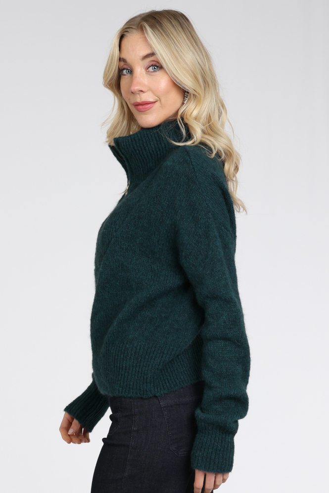 By-Bar 26415018 Boxy Trui Groen