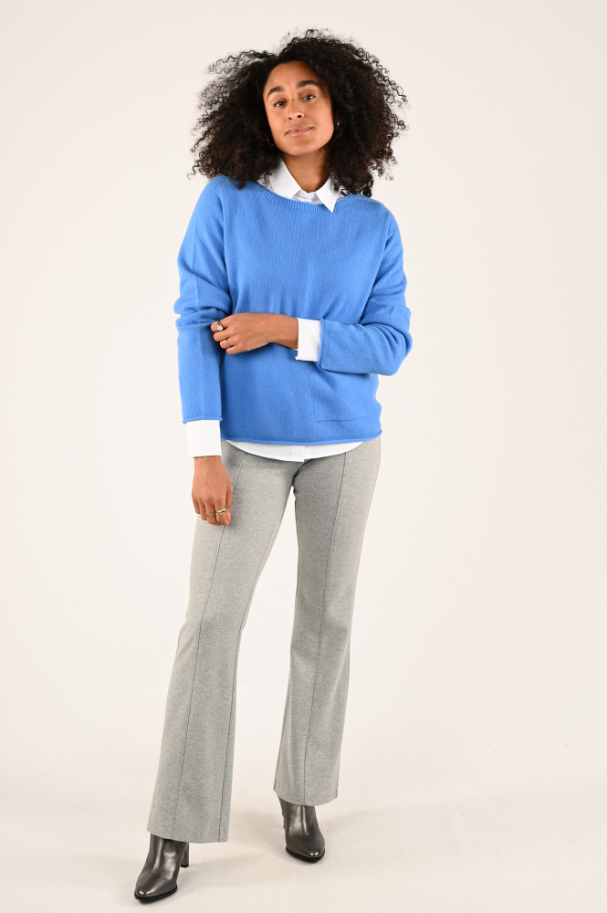 Oui 89946 Trui Blauw