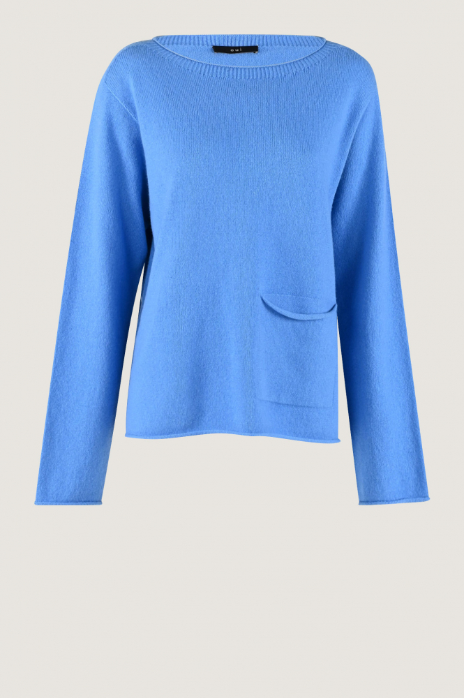 Oui 89946 Trui Blauw