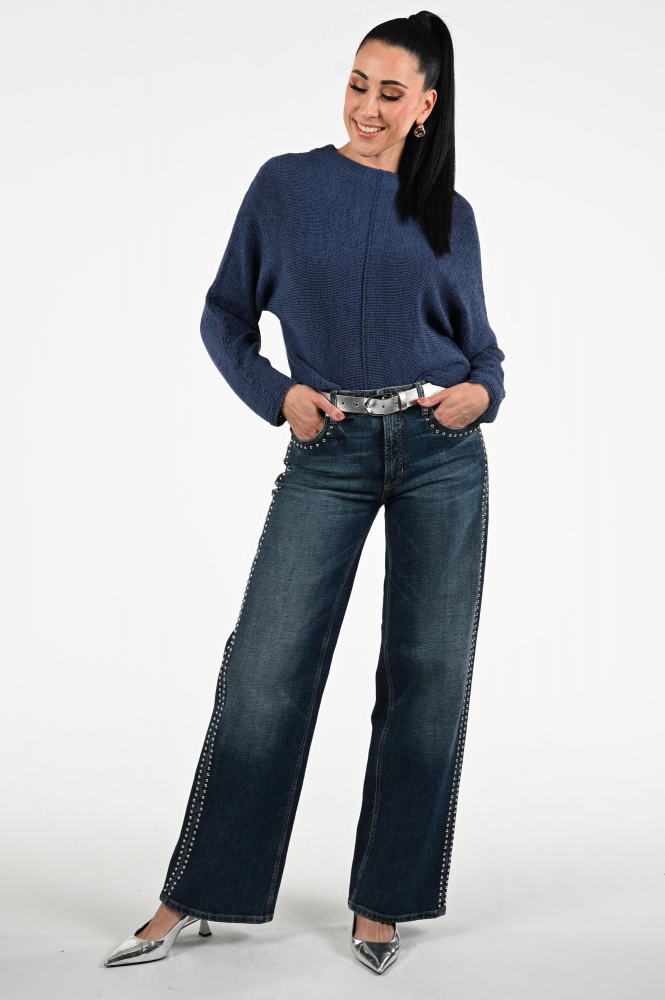 Oui 94308 Trui Blauw