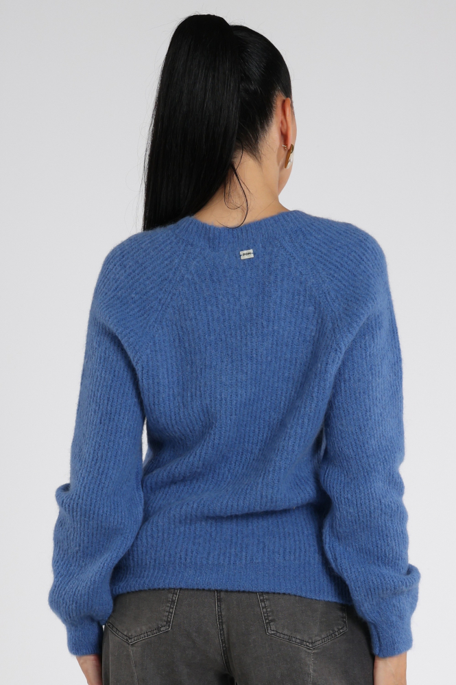 Pom Amsterdam SP9716 Marley Trui Blauw
