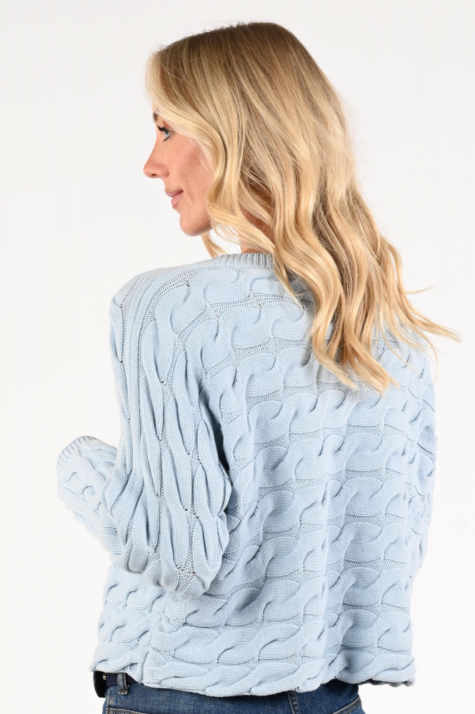 Oui 94609 Trui Blauw