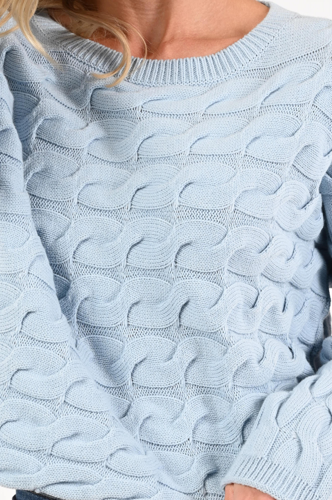 Oui 94609 Trui Blauw