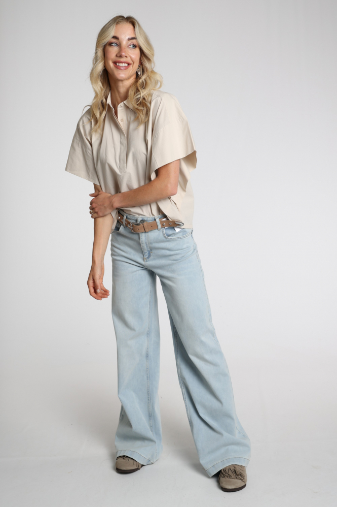 Yaya 01-201220-605 Trui Blauw