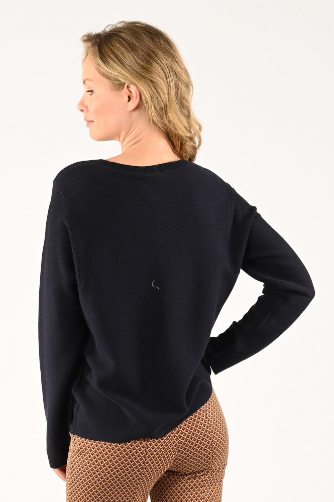 Oui 79915 Trui Blauw
