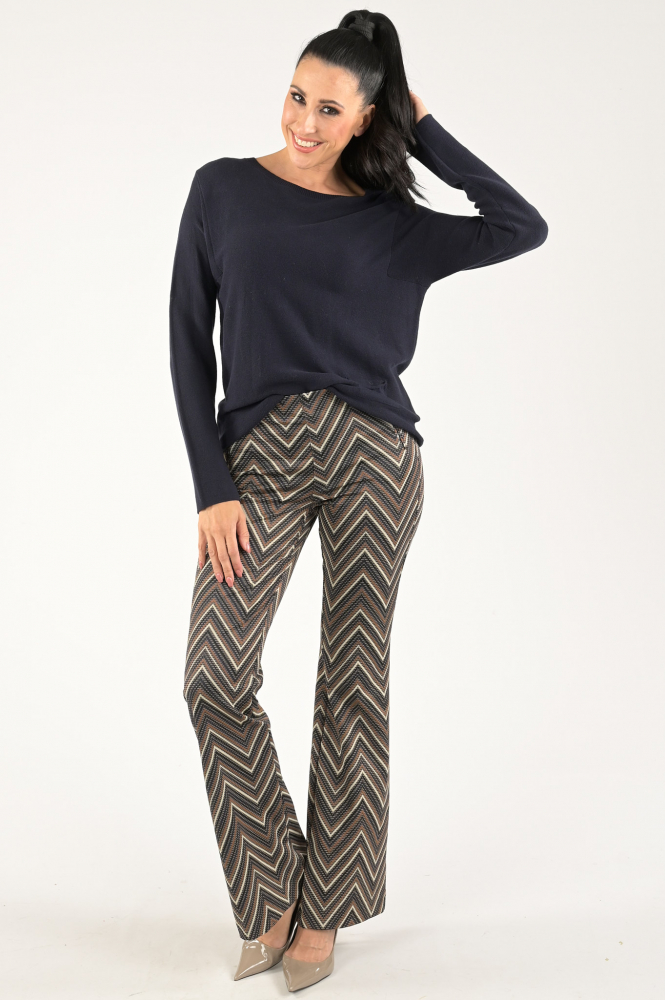 Oui 79631 Trui Blauw