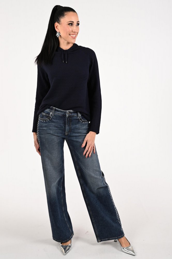 Monari 808990 Trui Blauw
