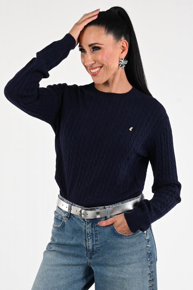 Fabienne Chapot CLTPUL03AW253624 Trui Blauw