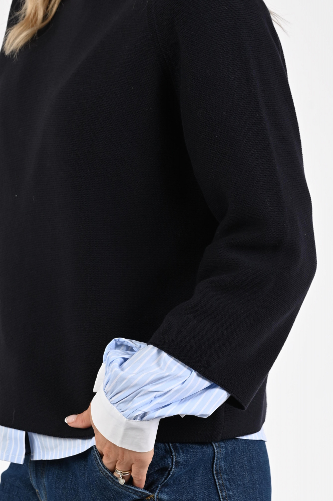 Knit-Ted Sarah Trui Blauw