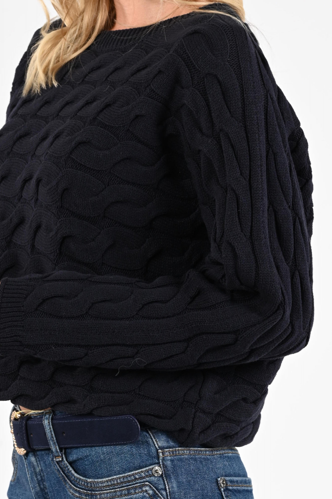 Oui 94609 Trui Blauw