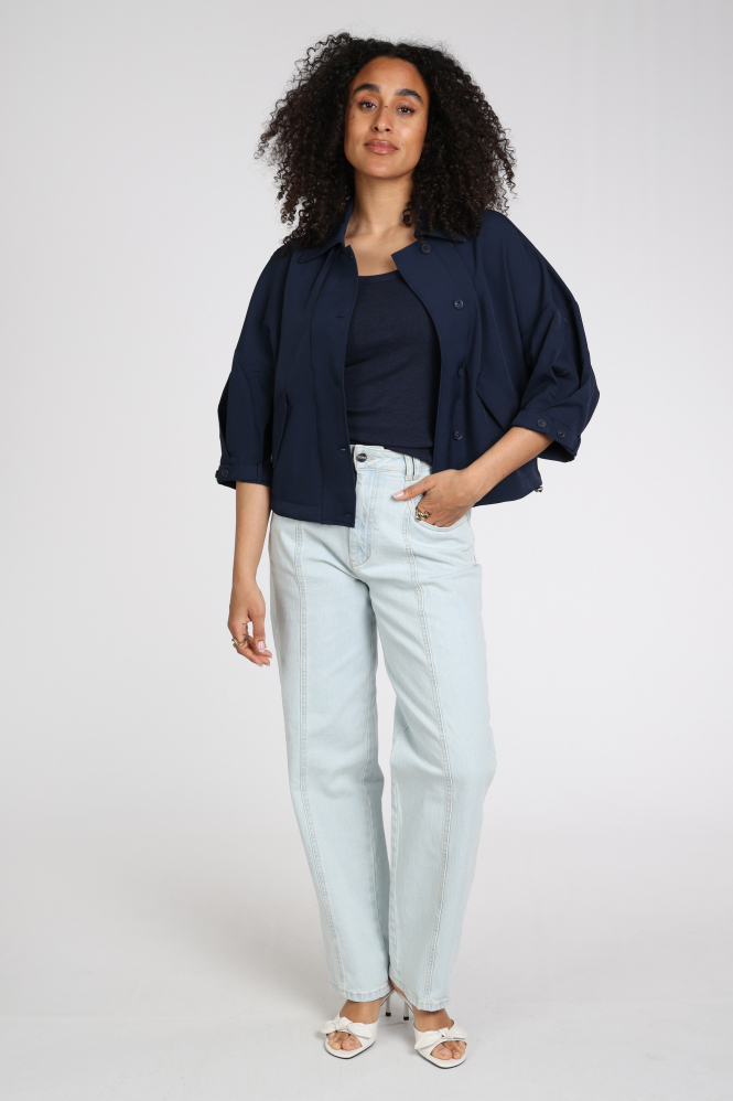 Yaya 01-201206-603 Trui Blauw