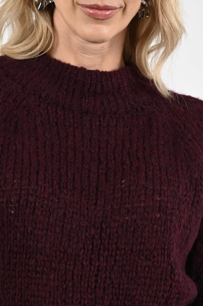 Penn & Ink W25L245 Trui Rood