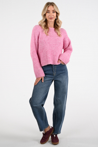 Co'couture charlie knit Roze