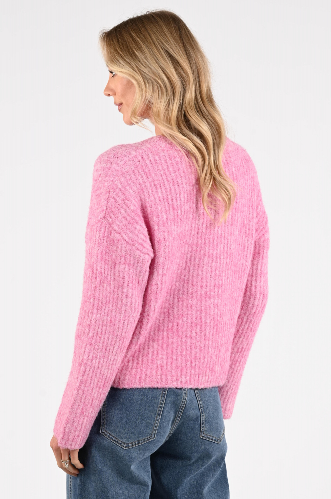 Co'couture charlie knit Trui Roze