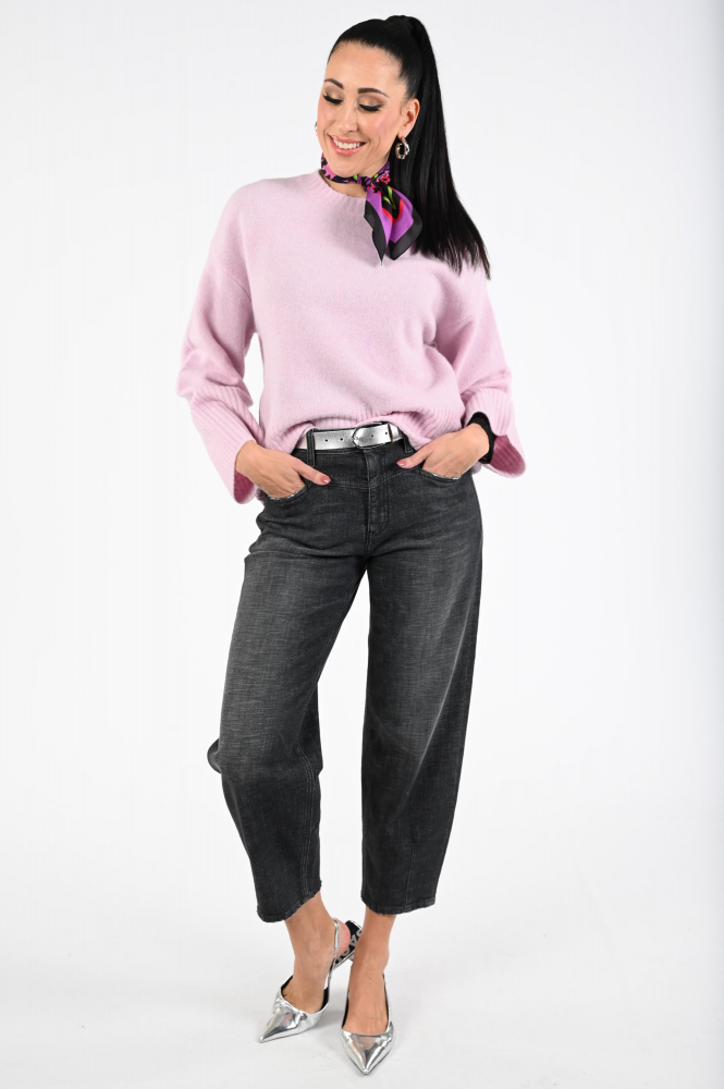 Co'couture roger cc knit Trui Roze