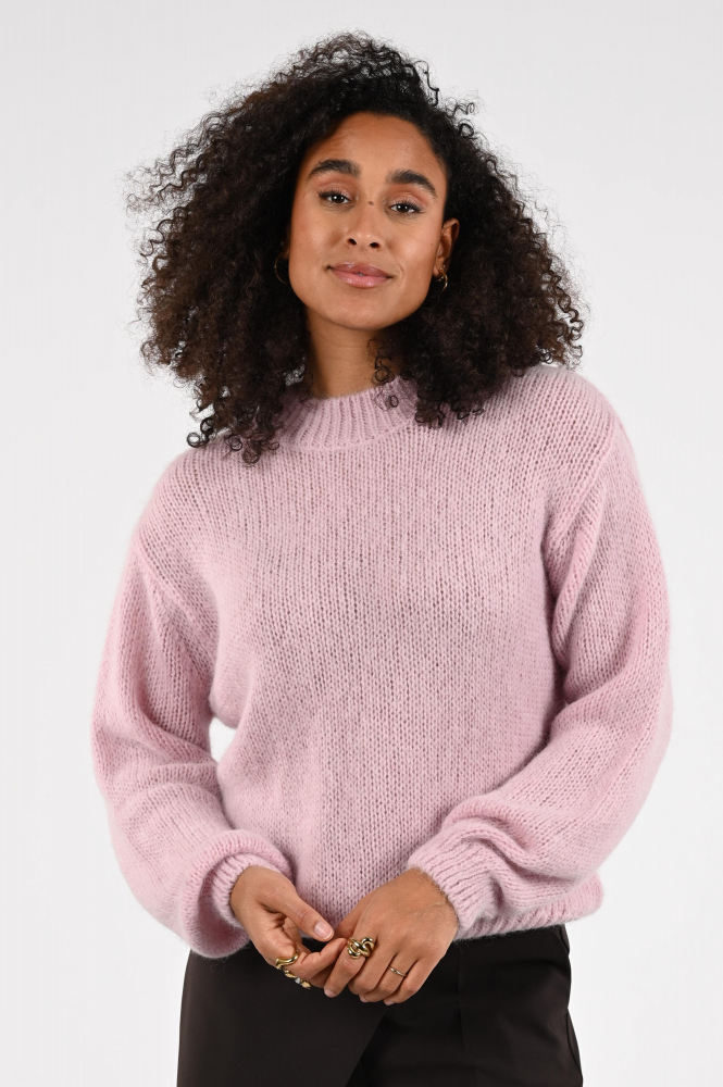 Knit-Ted Steffi Trui Roze