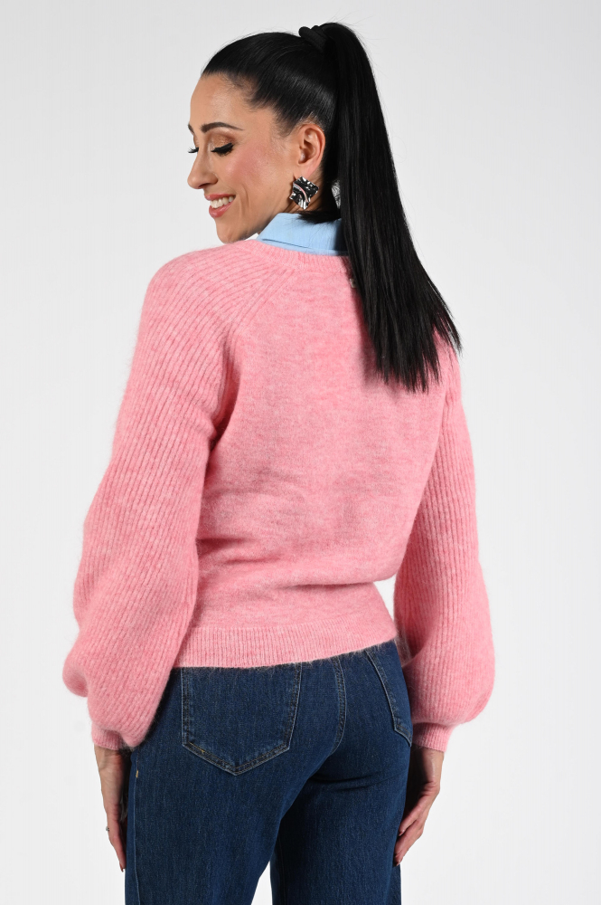 Pom Amsterdam SP9315 Trui Roze