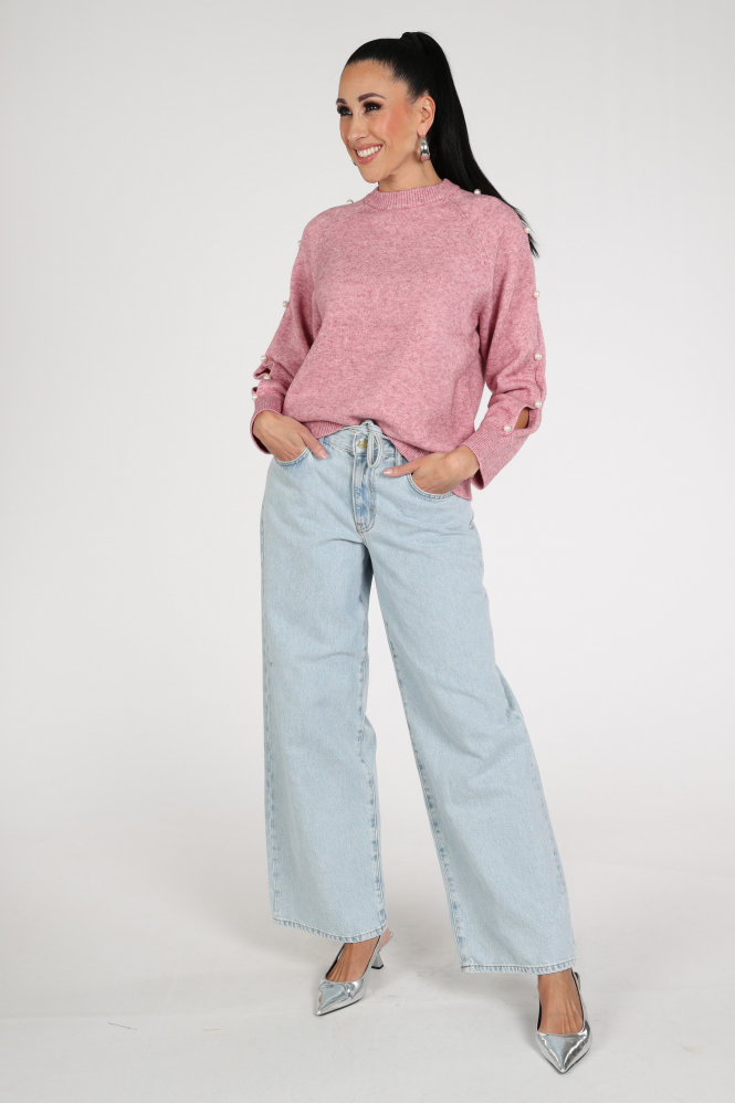 Co'couture 42006 RowanCC Trui Roze