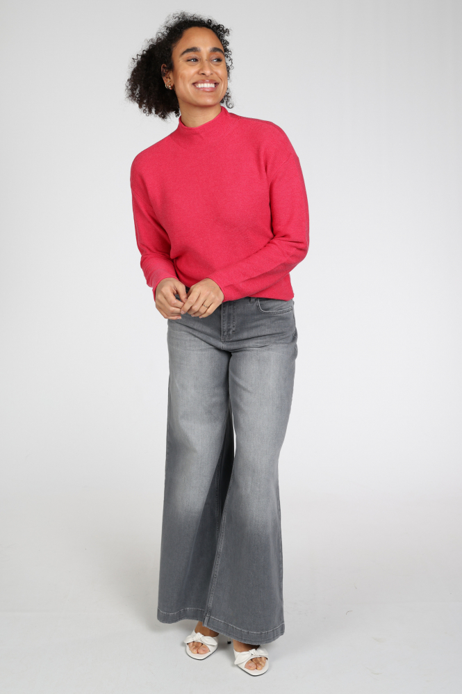 Yaya 01-000543-601 Trui Roze