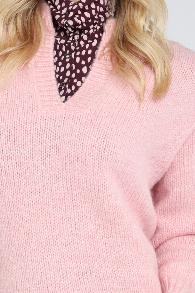 Marc Cain BC 41.20 M07 Trui Roze