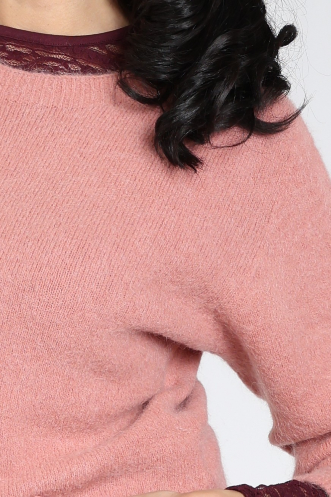 Oui 99812 Trui Roze
