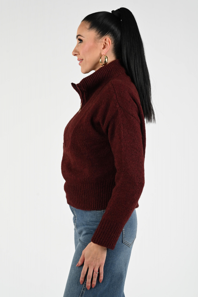 By-Bar Boxy Beau Trui Rood