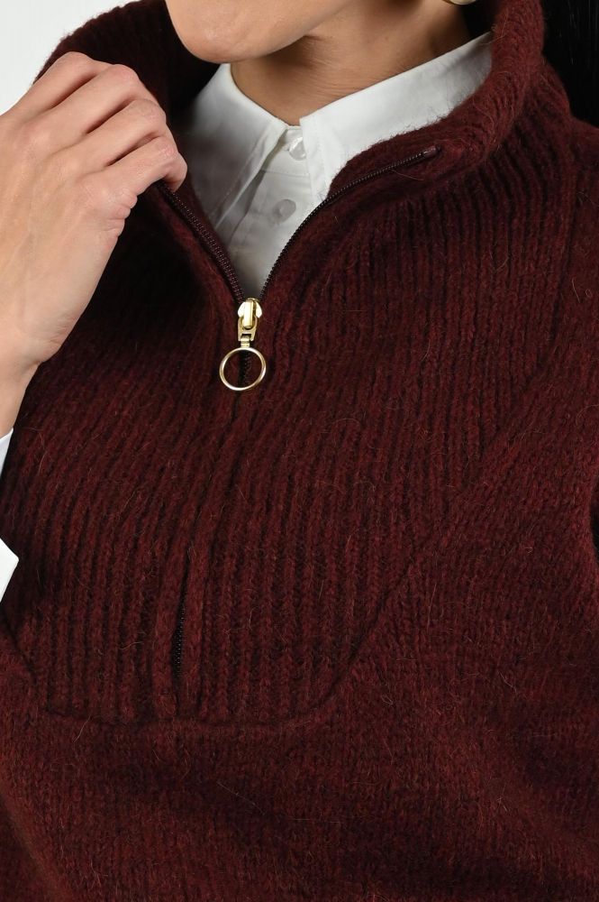 By-Bar Boxy Beau Trui Rood