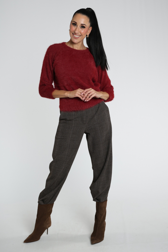 Monari 810072 Trui Rood