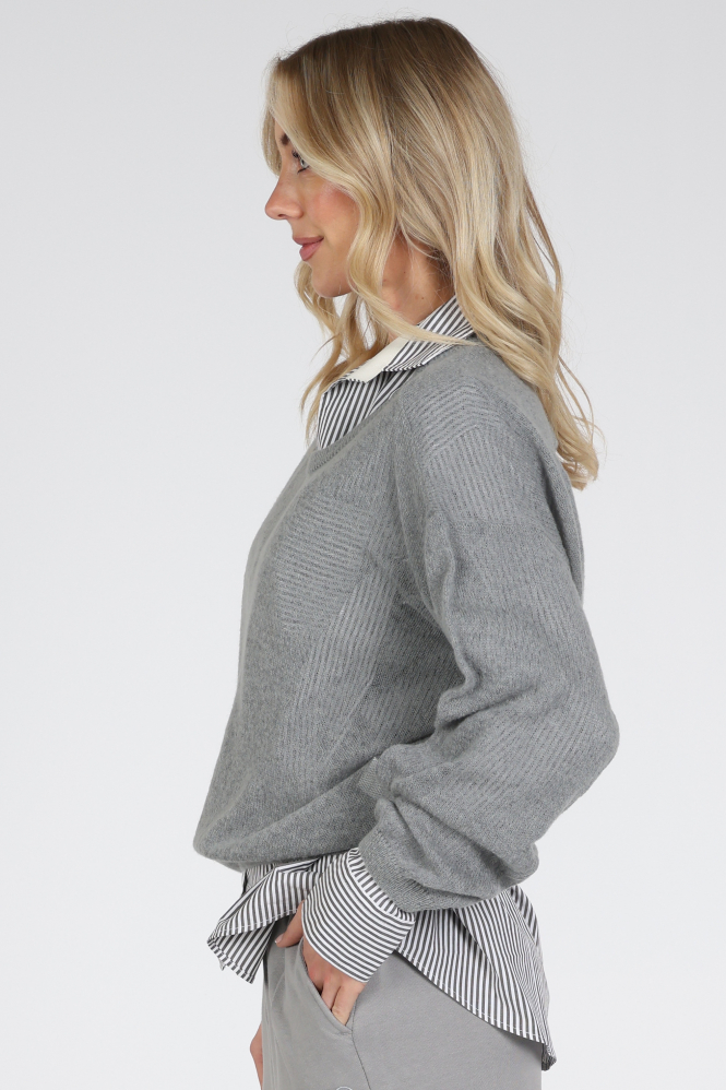 10 Days 20-615-6201 Trui Grijs