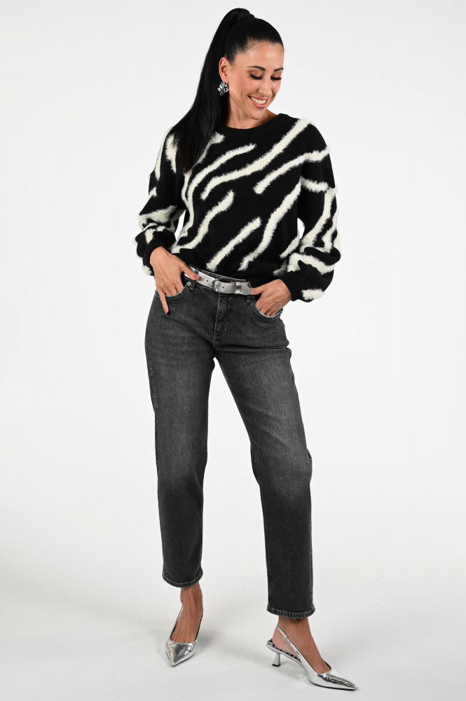 Fabienne Chapot CLTPUL20AW259001 Trui Zwart