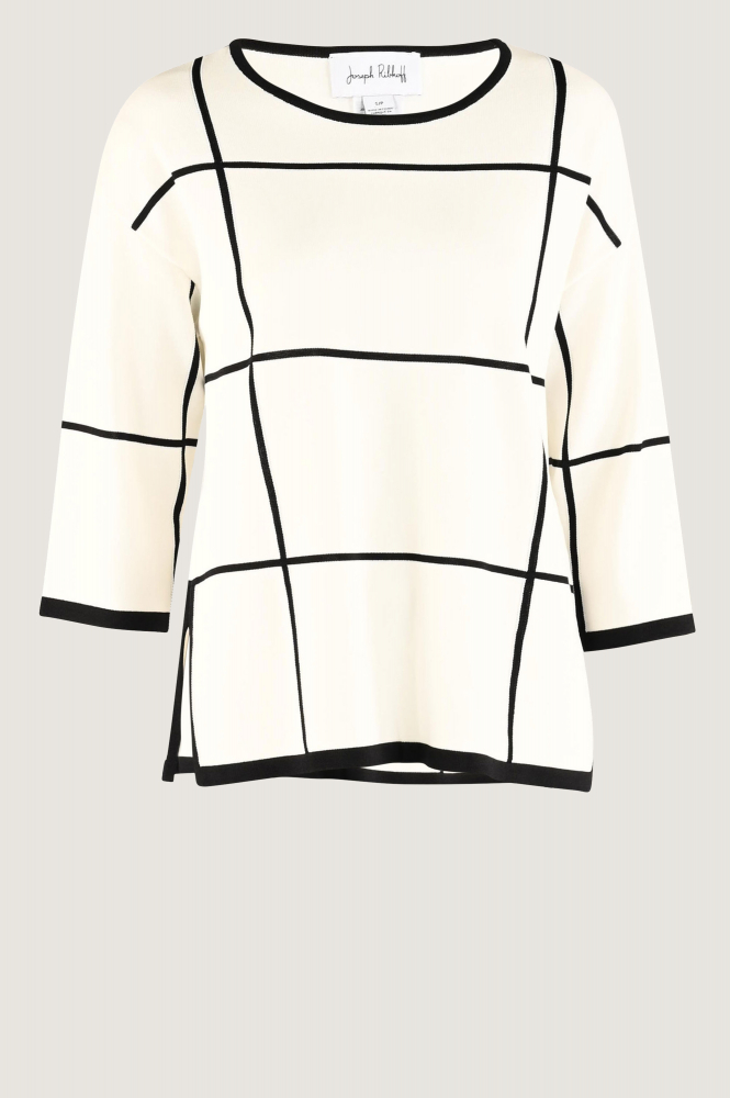 Joseph Ribkoff 251918 Trui Wit