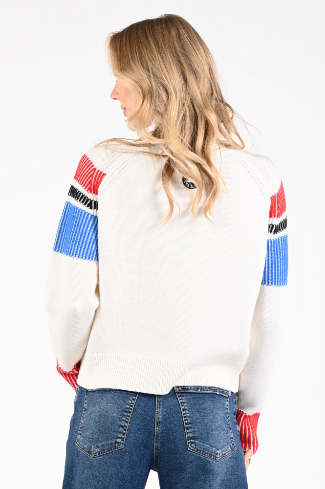 Marc Cain ZS 41.39 M56 Trui Wit