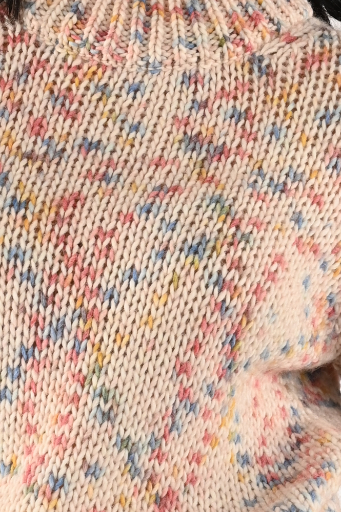 Jane Lushka KN Spotty Trui Beige