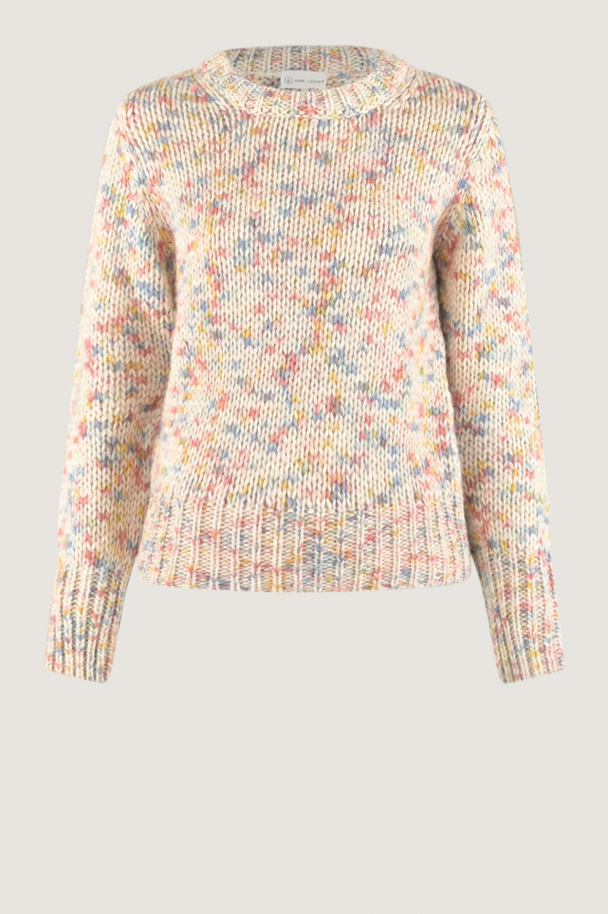 Jane Lushka KN Spotty Trui Beige