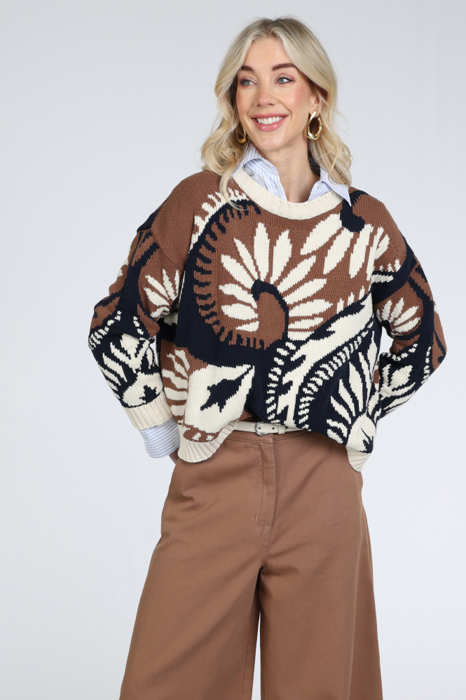 MaxMara Celebre mm12104 Trui Bruin