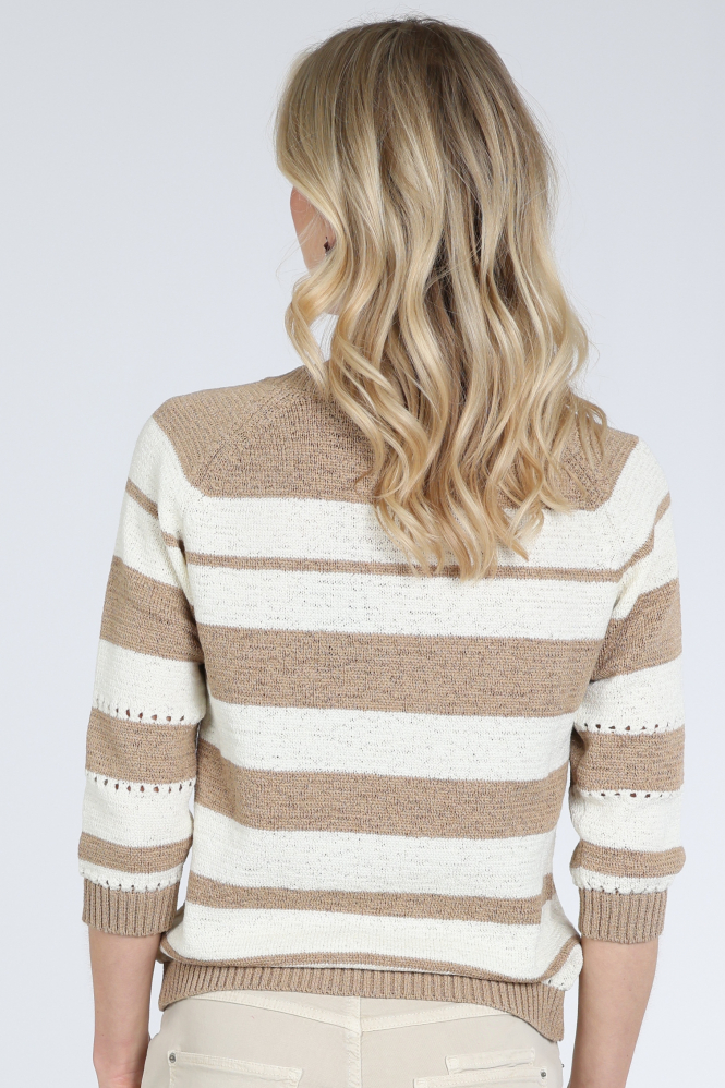 Roberto sarto 611198 Trui Beige