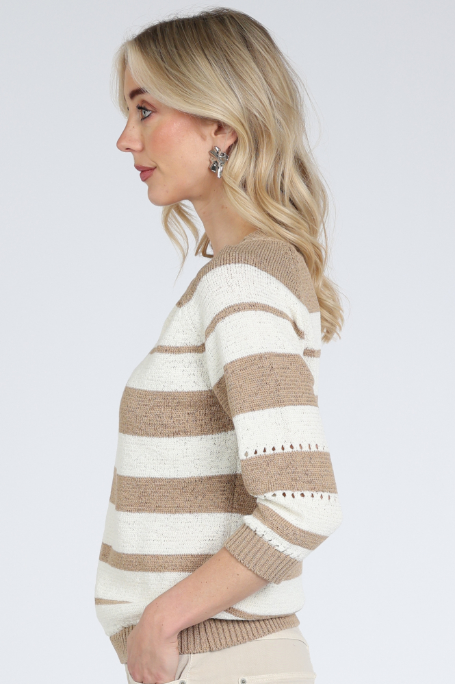 Roberto sarto 611198 Trui Beige