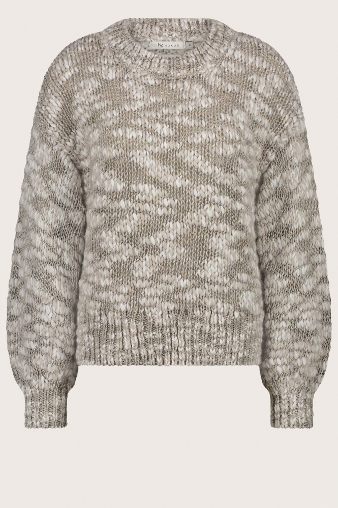 Nukus FW240627 Trui Bruin