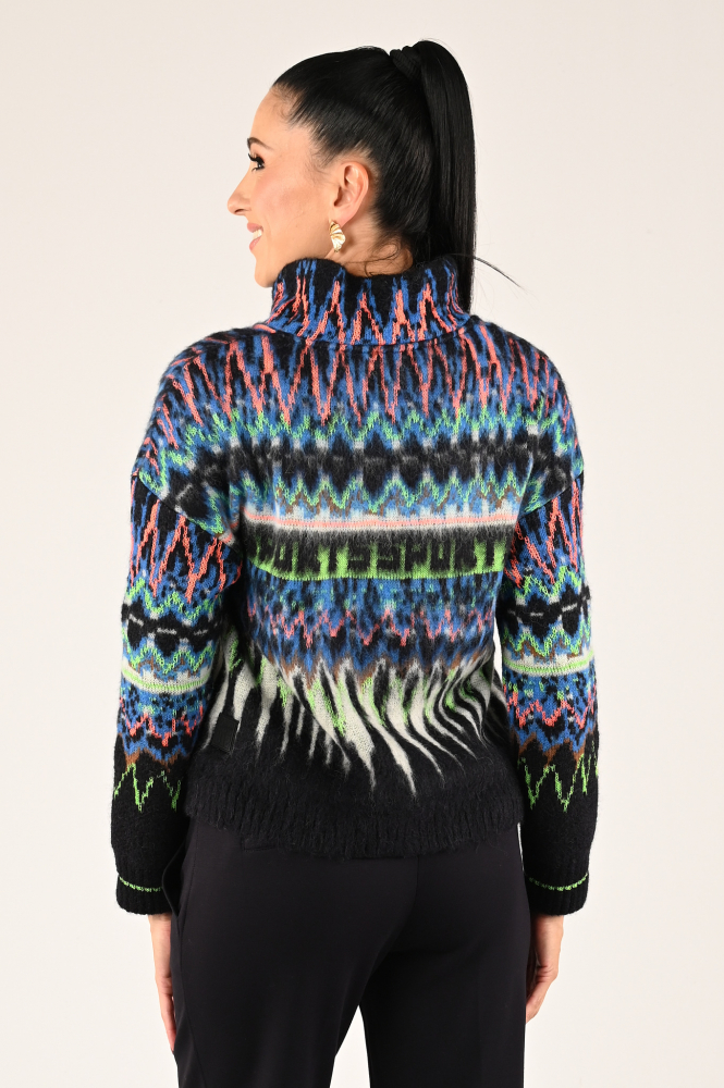 Marc Cain XS 41.15 M21 Trui Blauw