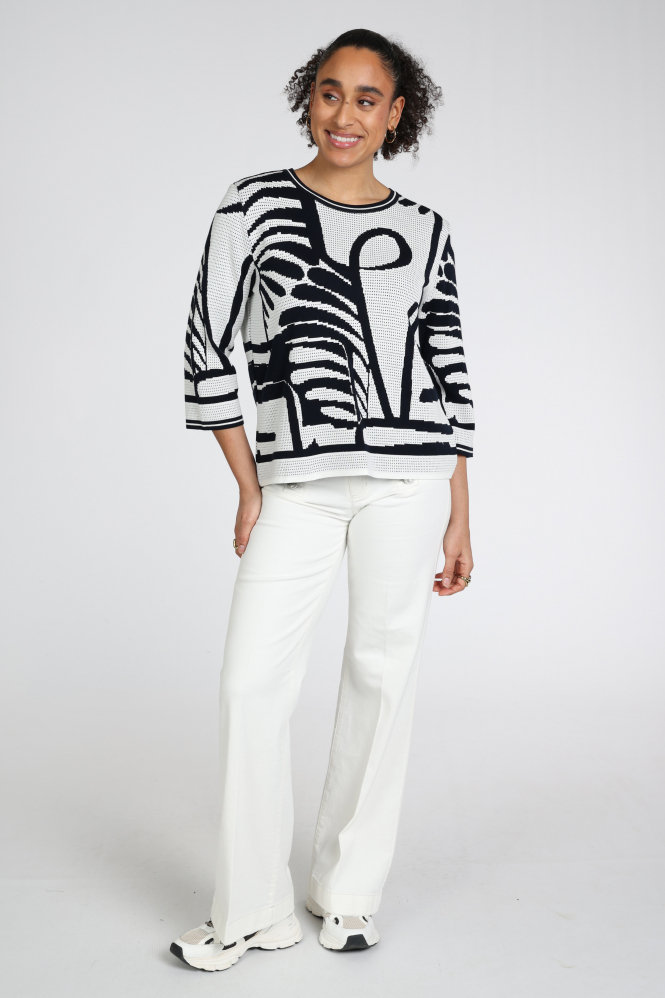 FABER 15605 Trui Blauw