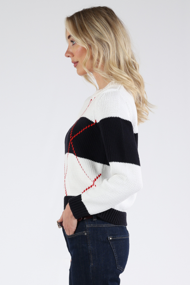 Monari 410218 Trui Blauw