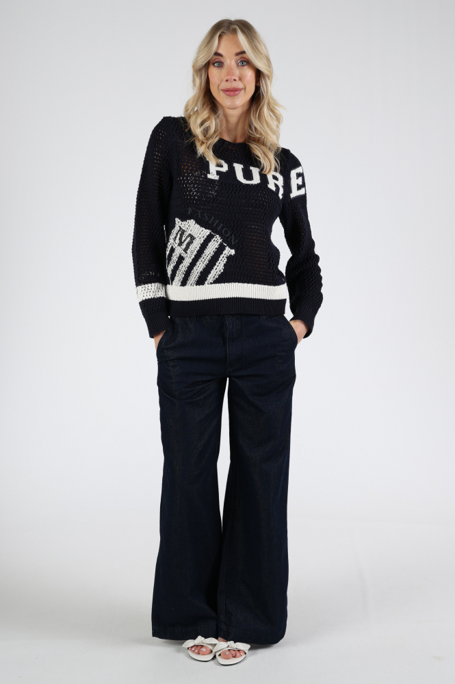 Monari 410291 Trui Blauw