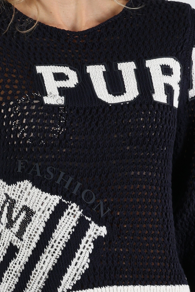 Monari 410291 Trui Blauw