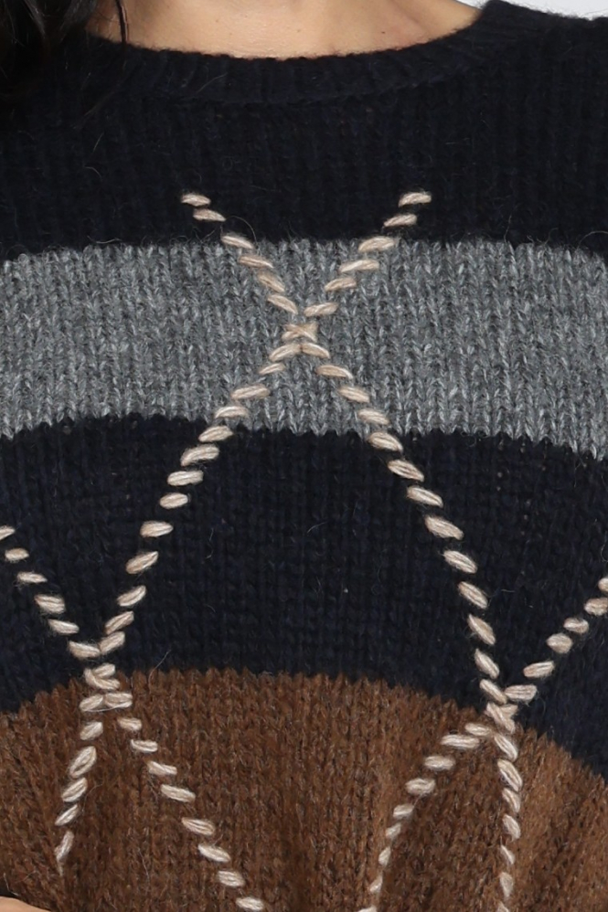 Luisa Cerano 148882-5348 Trui Blauw