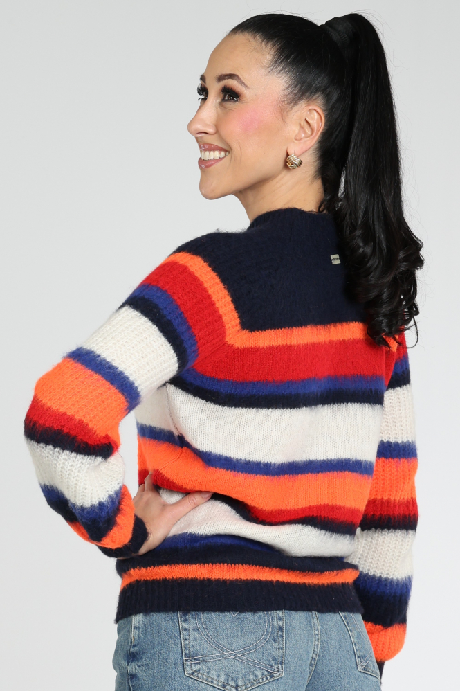 Pom Amsterdam SP9816 Faye Trui Blauw