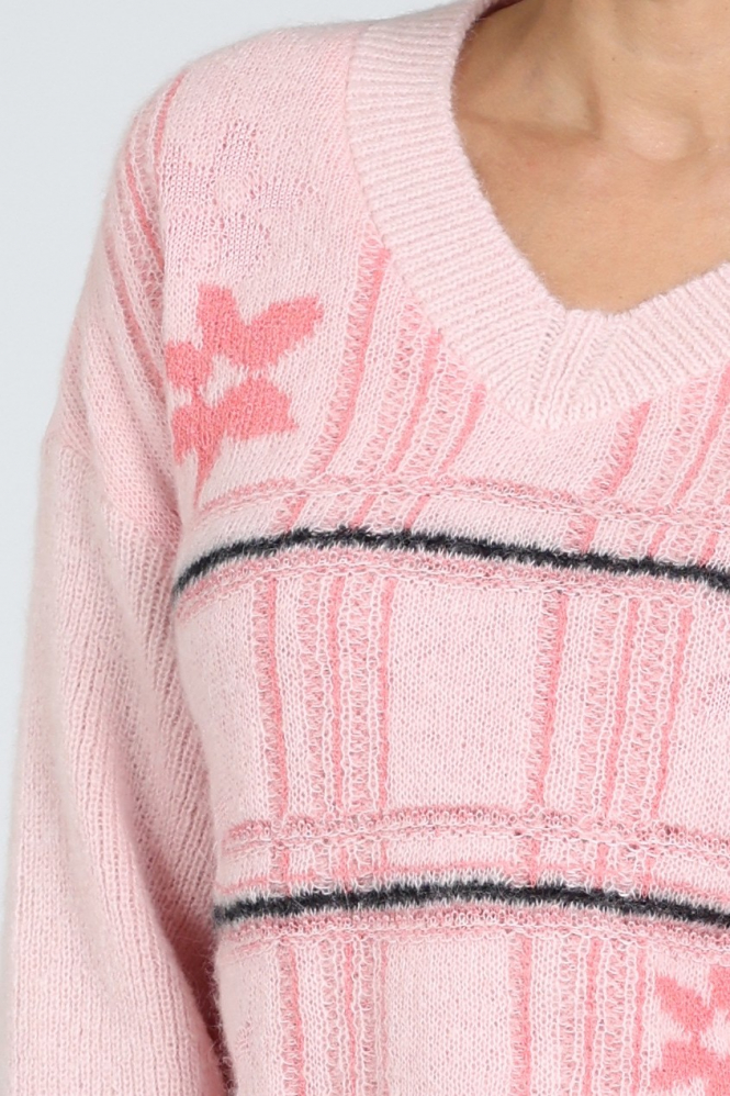 Marc Cain BS 41.08 M16 Trui Roze