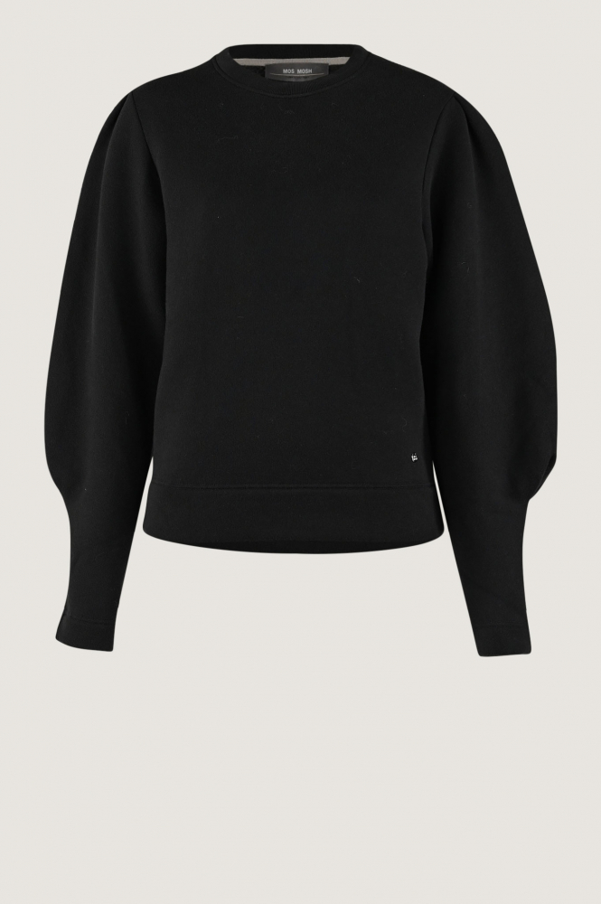 Mos Mosh tulic 164600 Sweater Zwart