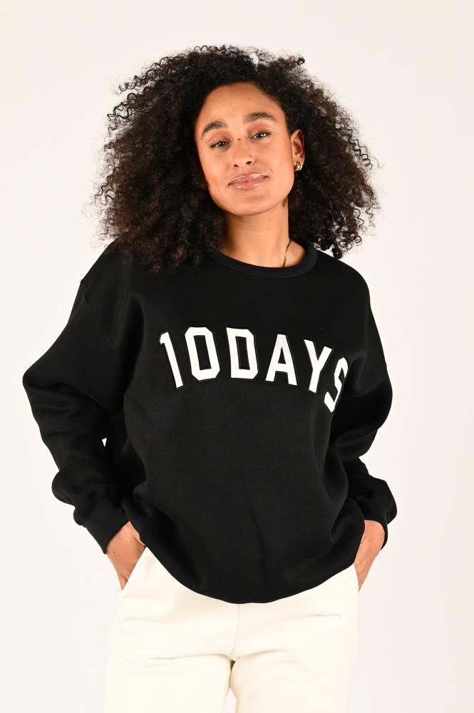 10 Days 25-806-9900 Sweater Zwart