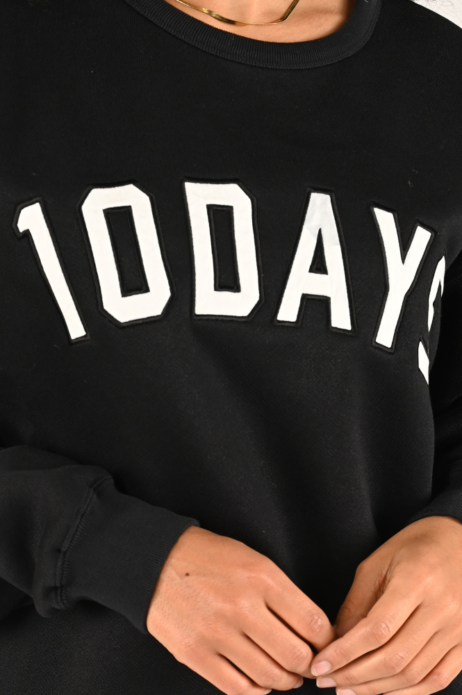 10 Days 25-806-9900 Sweater Zwart