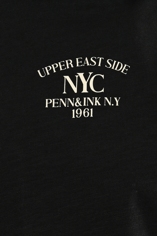 Penn & Ink W24F1509 Sweater Zwart